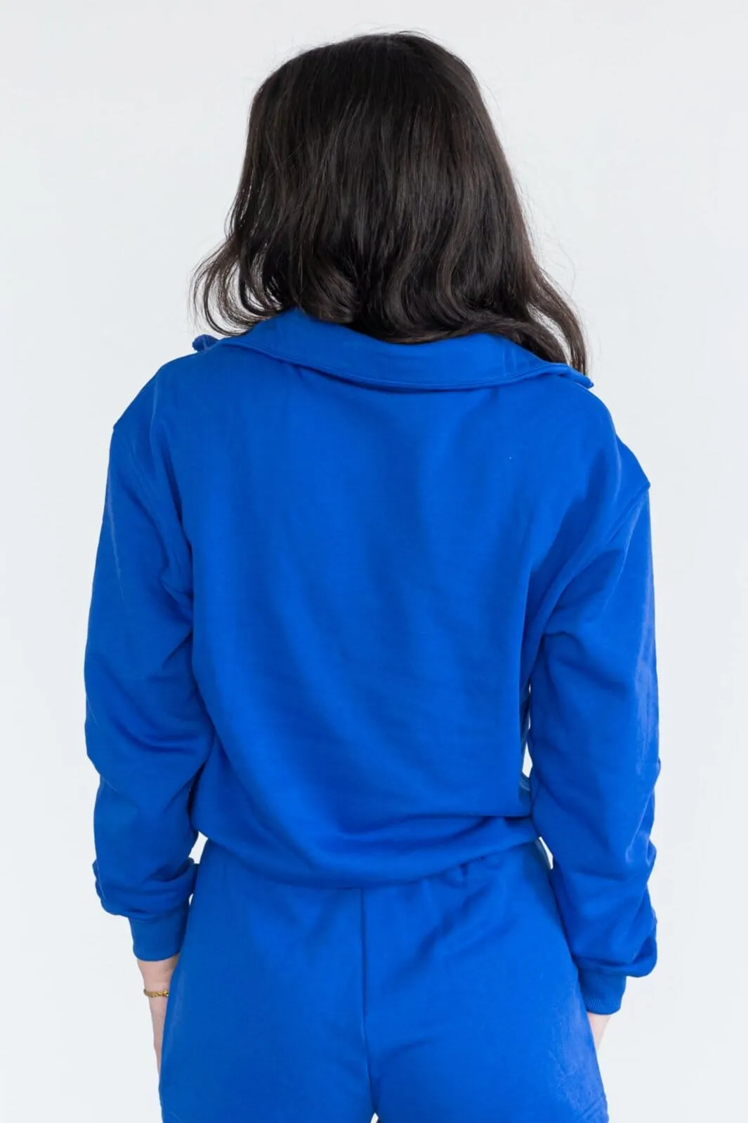 Fleecy Sweat Celeste