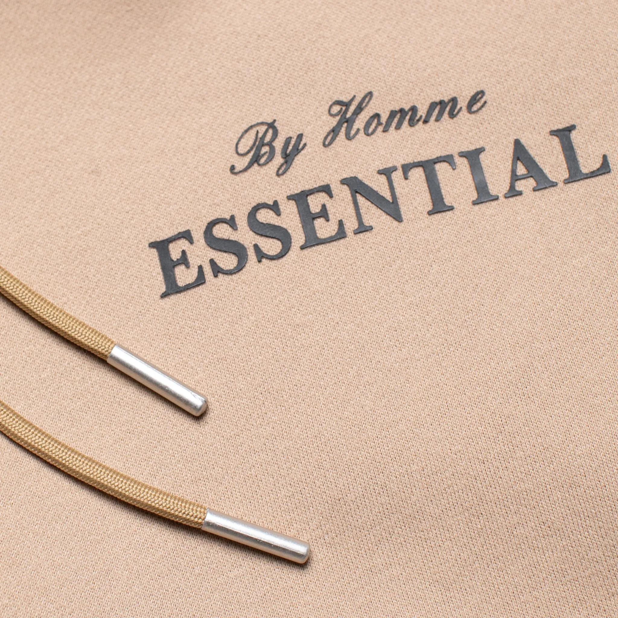HOMME  'ESSENTIAL' Hoodie Beige