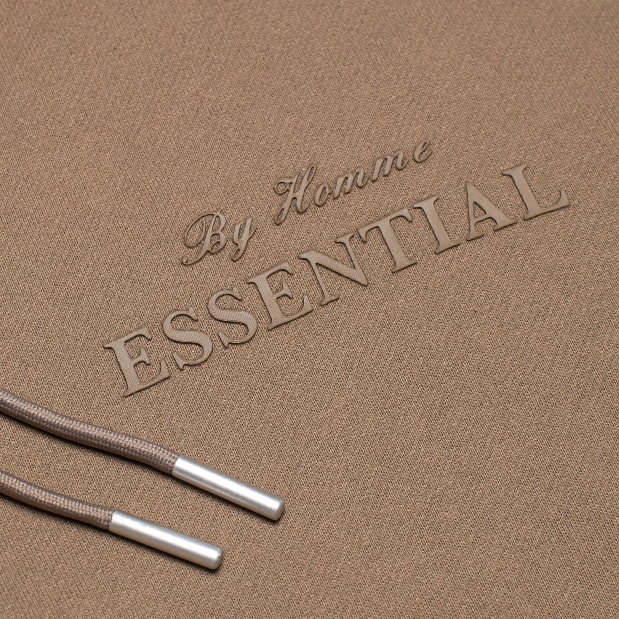 HOMME  'ESSENTIAL' Hoodie Taupe