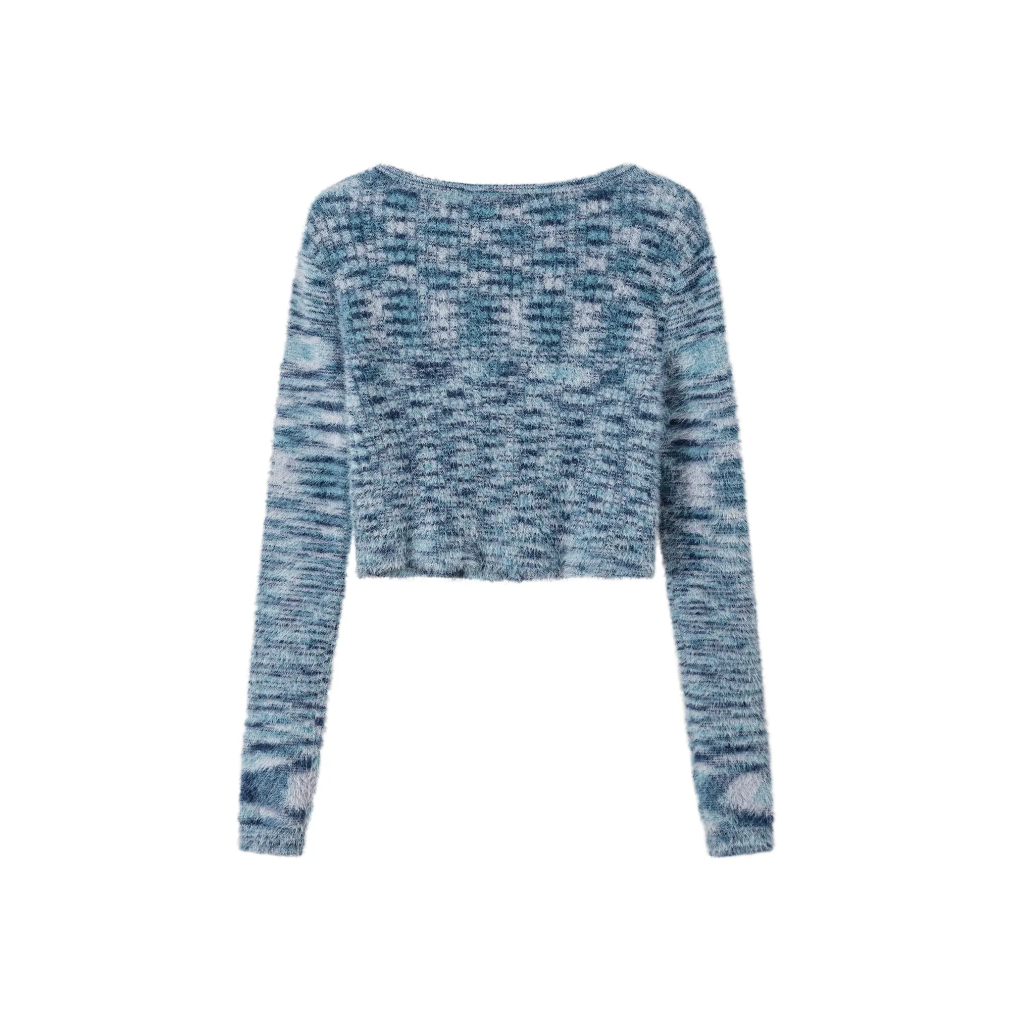 Like A River Cropped Zip-Up Cardigan