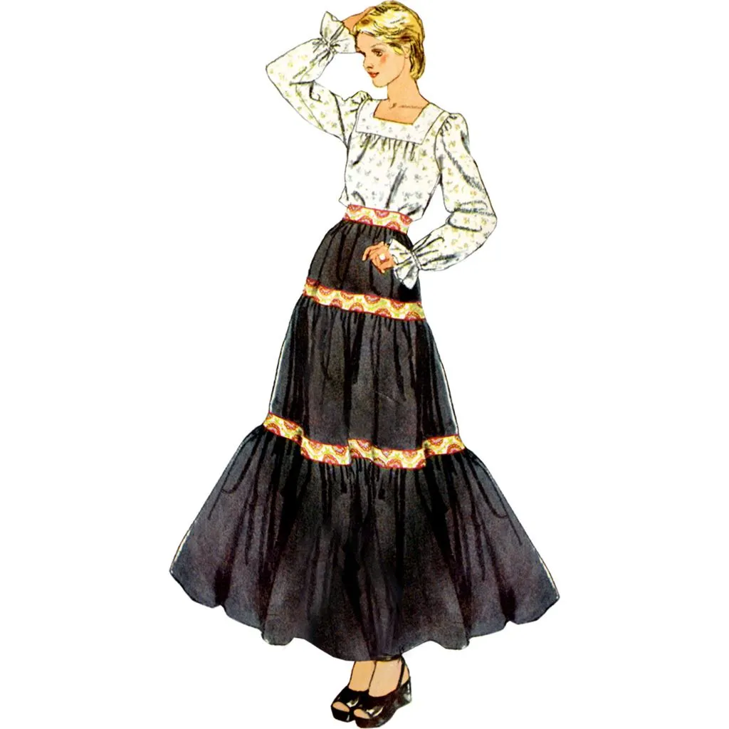 Simplicity Sewing Pattern S9816 Misses' Blouse and Skirts