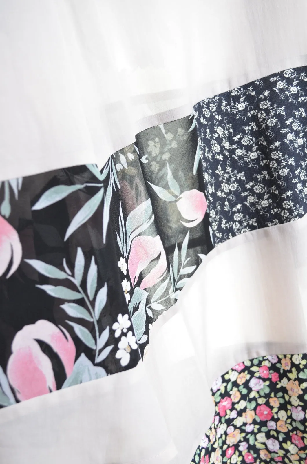 STRIPED CHIFFON OP