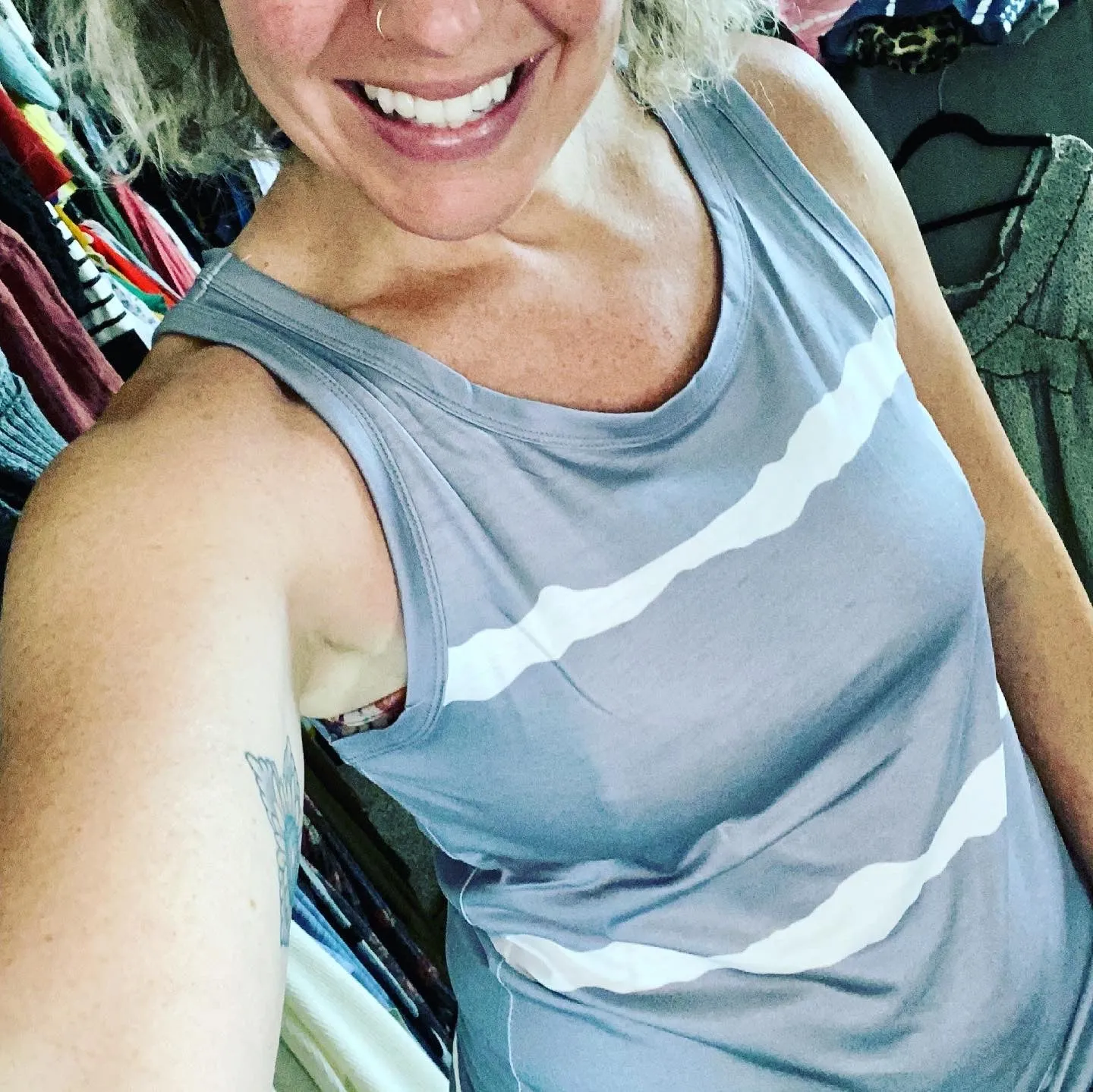 Striped tank