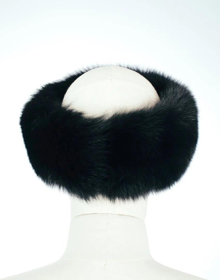 The Fox Fur Headband: Opulent Warmth, Timeless Elegance