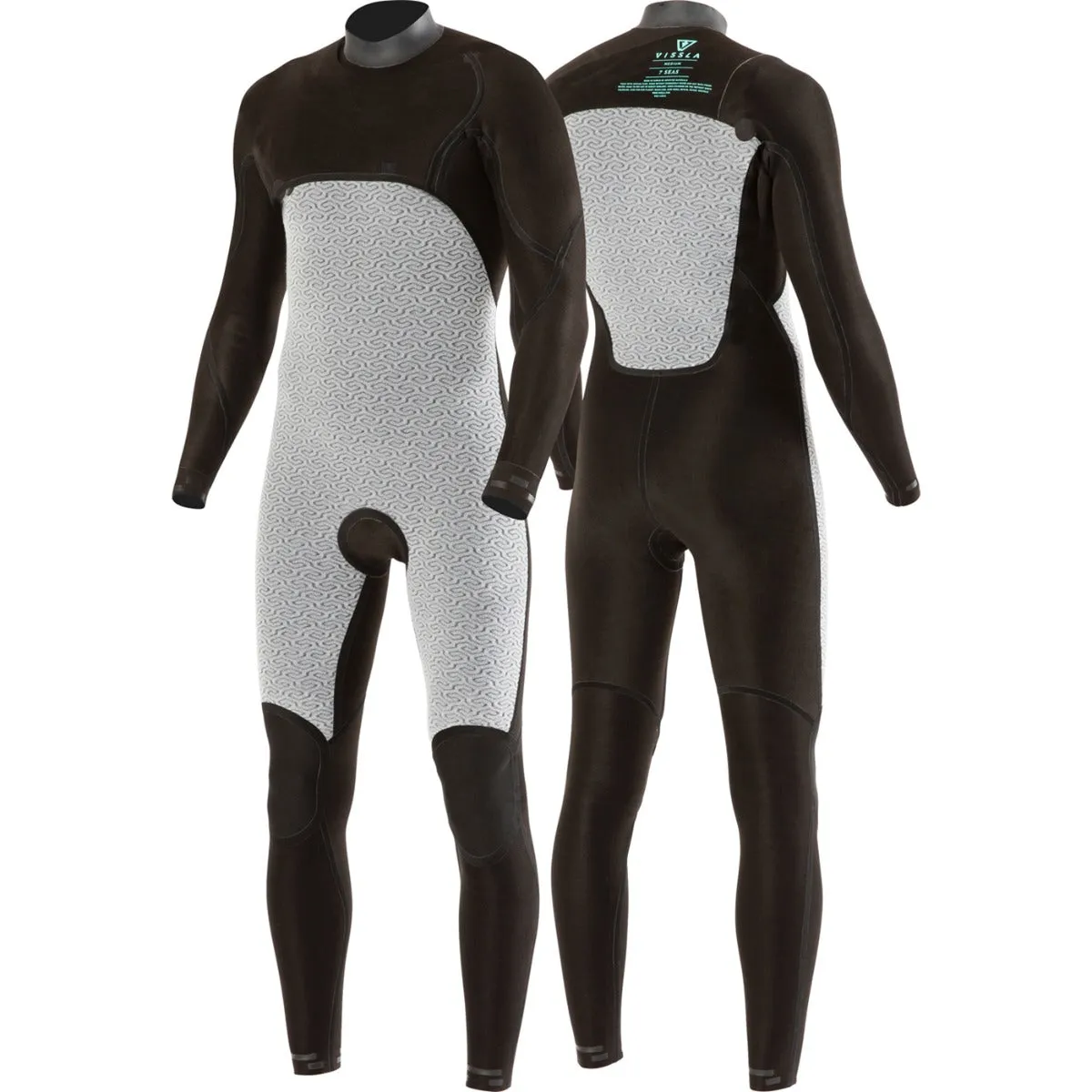 Vissla Seven Seas 3/2 Chest Zip Wetsuit - 2021